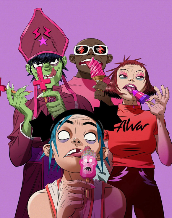 Gorillaz выпустили делюкс-версию альбома Cracker Island - Звук