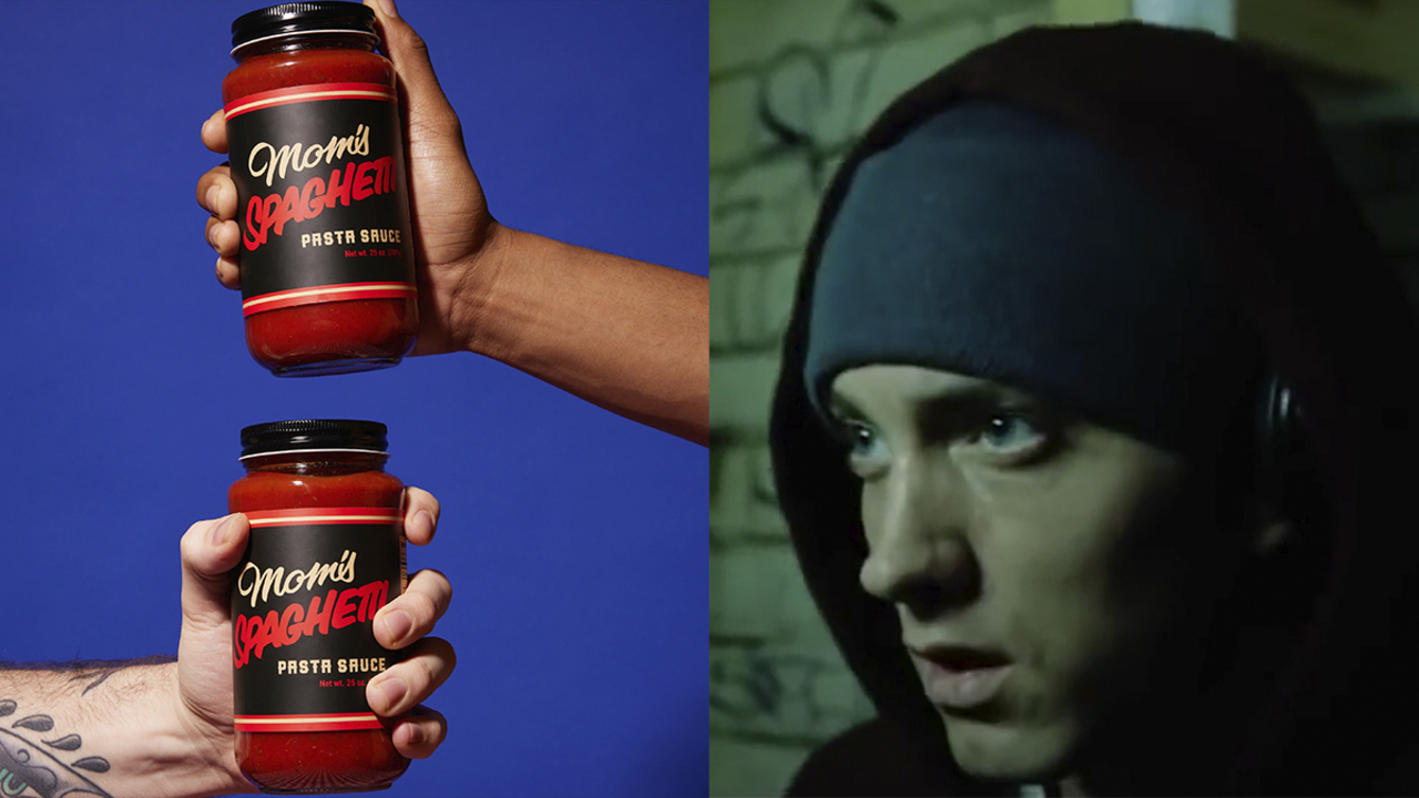 Эминем продает соус для «маминых спагетти» из текста хита Lose Yourself ...