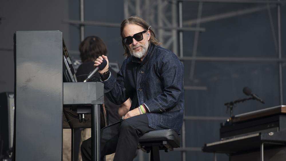 Том Йорк из группы Radiohead, 28 августа 2022 года