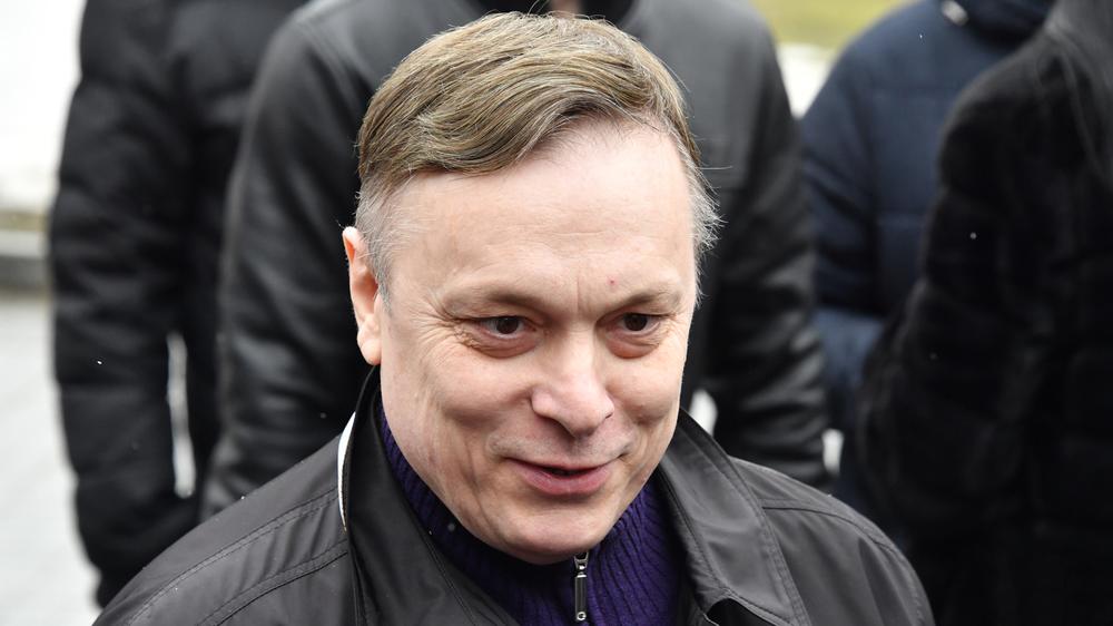 Андрей Разин в Москве, 3 апреля 2019 года
