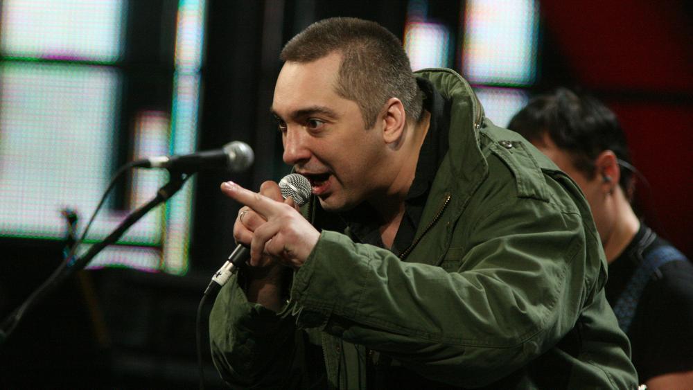 Михаил Горшенев на музыкальной премии «Чартова дюжина», 7 марта 2008 года