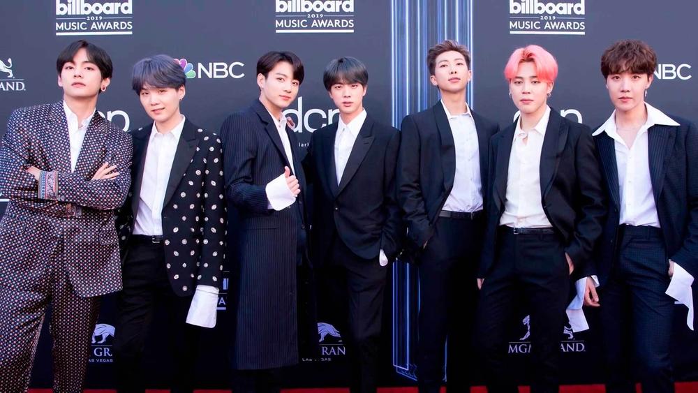BTS на красной дорожке Billboard Music Awards, май 2019 года