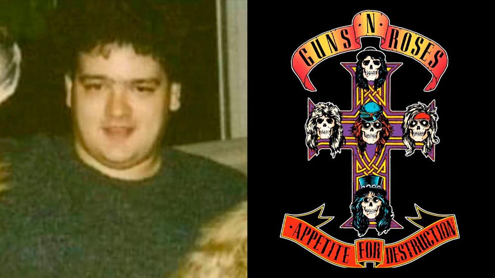 Художник Билли Уайт; крест на обложке альбома Appetite for Destruction