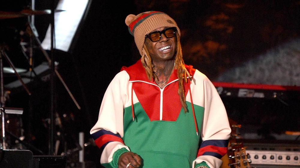 Лил Уэйн на церемонии Pre-Grammy Gala, 4 февраля 2023 года