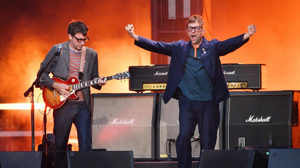 Выступление группы Blur в Wembley Stadium, 8 июля 2023 года