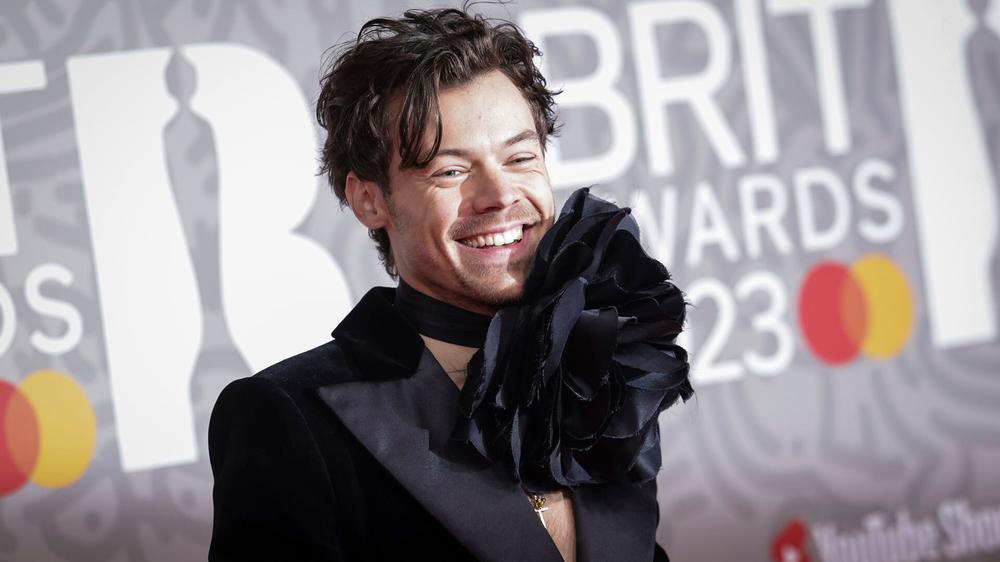 Гарри Стайлс на церемонии Brit Awards 2023, 11 февраля 2023 года