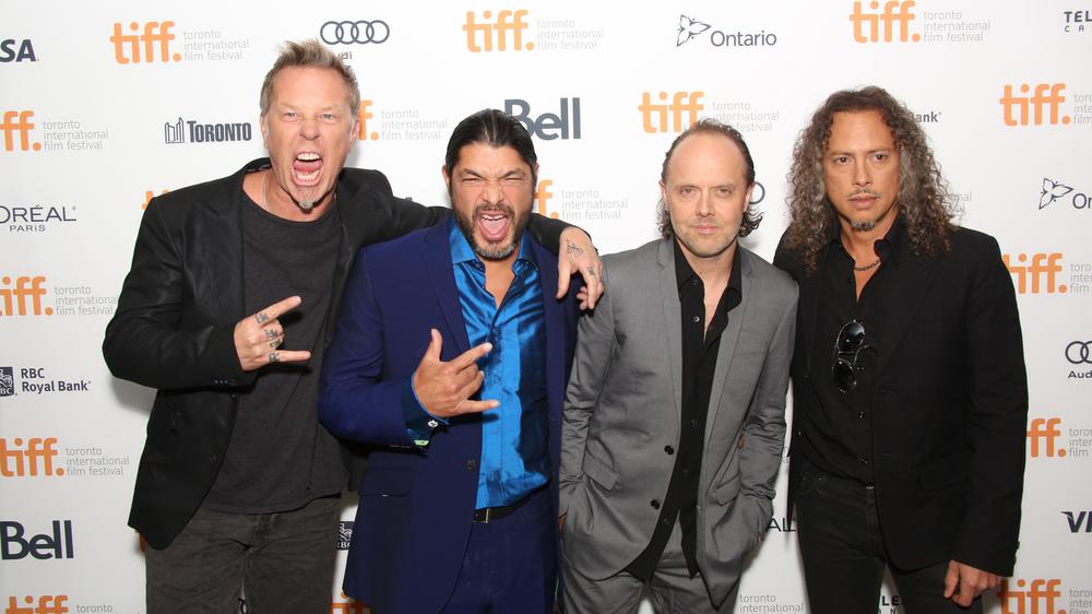 Участники группы Metallica, 9 сентября 2013 года