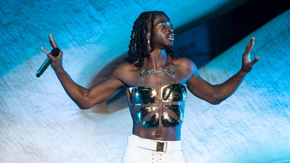Lil Nas X на фестивале Bonnaroo Music & Arts Festival, 17 июня 2023 года