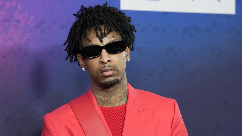 21 Savage на церемонии Soul Train Music Awards, 20 ноября 2021 года