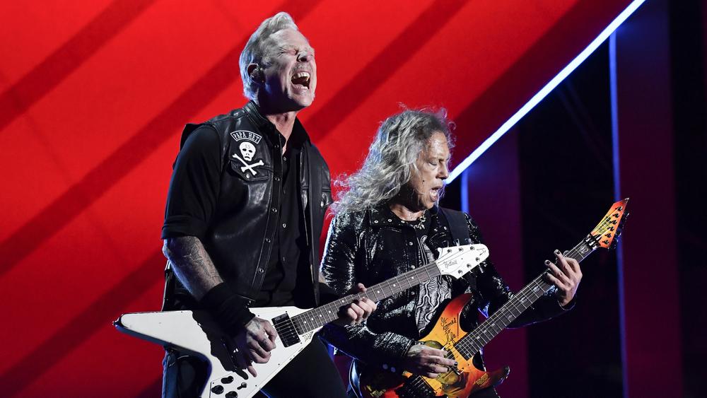 Выступление группы Metallica