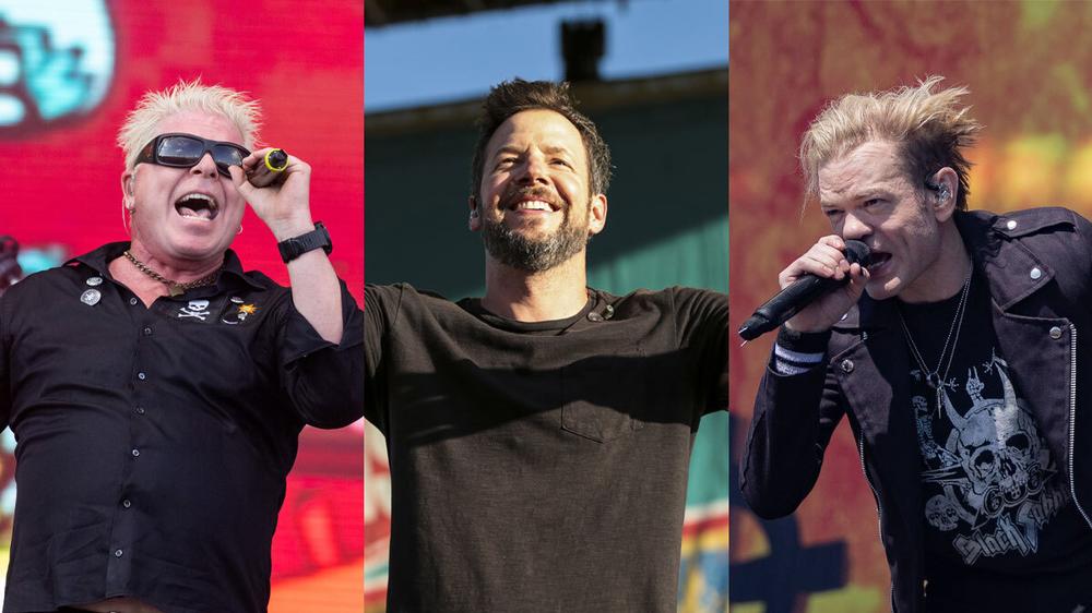Декстер Холланд (The Offspring), Пьер Бувье (Simple Plan), Дерик Уибли (Sum 41)
