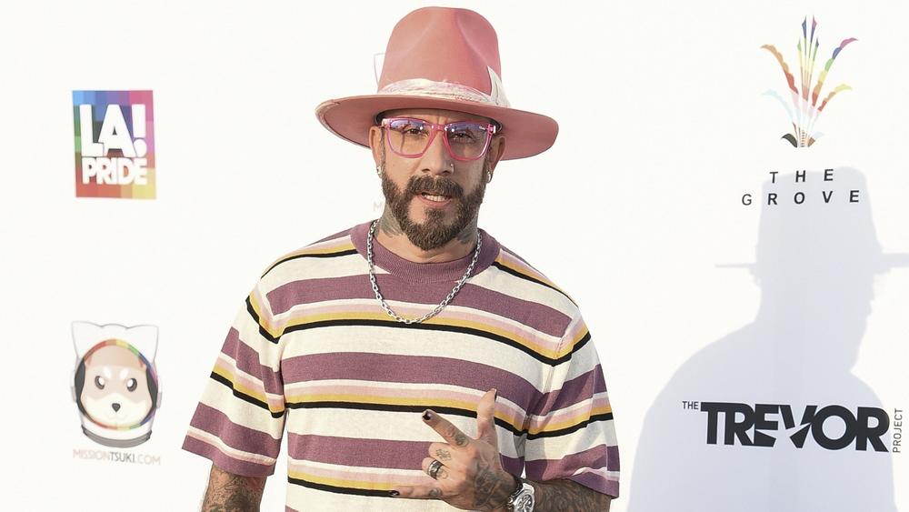 Вокалист Backstreet Boys Эй Джей Маклин