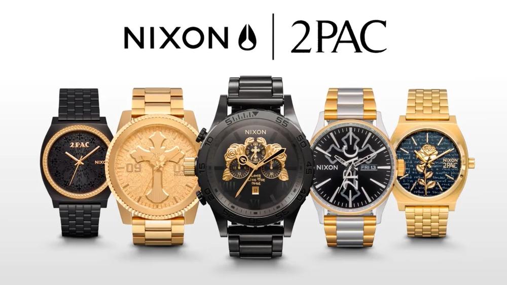 Компания Nixon выпустила часы, вдохновленные рэпером 2Pac