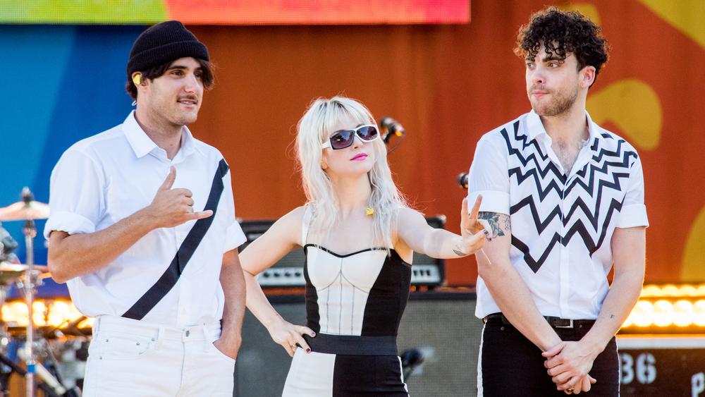 Участники группы Paramore