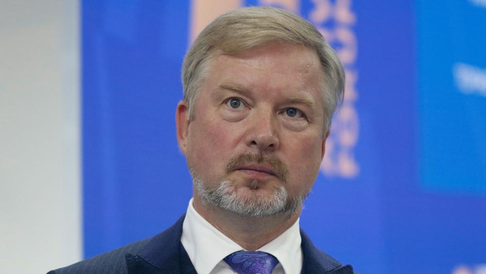 Валдис Пельш на ПМЭФ 2022, 16 июня 2022 года