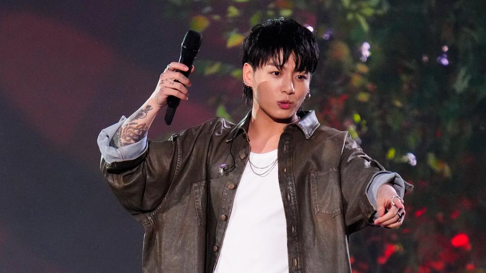 Чонгук из BTS на фестивале Global Citizen Festival, 22 сентября 2023 года