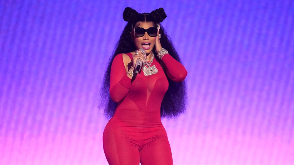 Ники Минаж на церемонии вручения наград MTV Video Music Awards, 12 сентября 2023 года