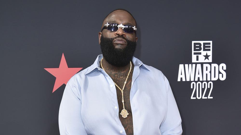 Rick Ross на церемонии BET Awards 2022, 26 июня 2022 года