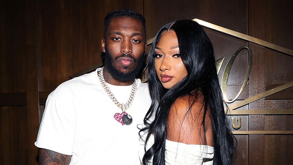 Pardison Fontaine и Megan Thee Stallion на праздновании 18-летия Клуба 40/40, 28 августа 2021 года