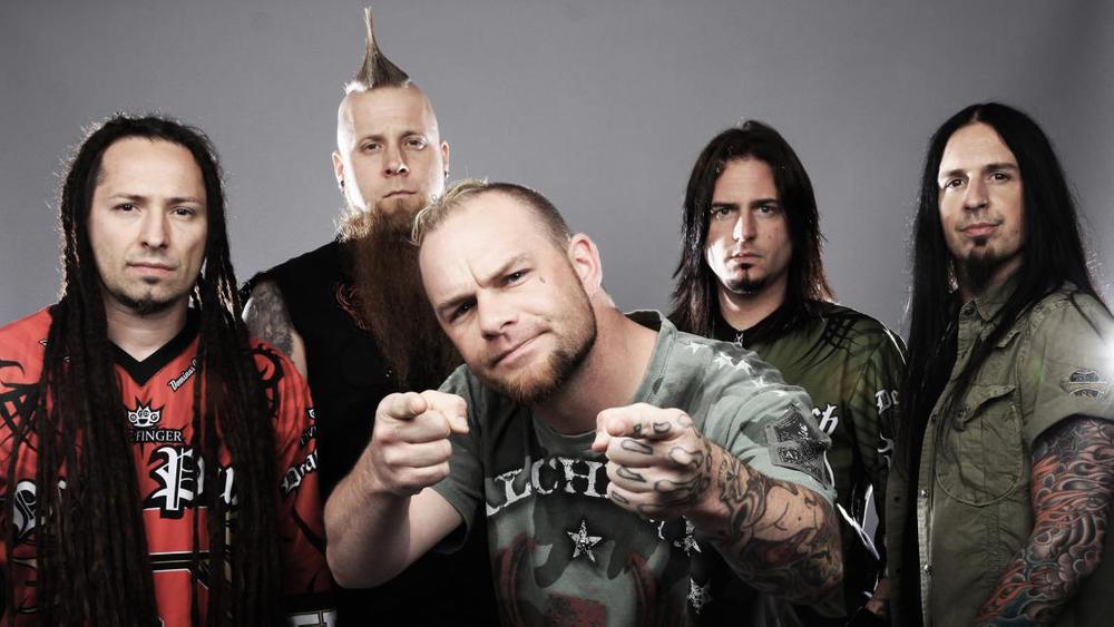Участники группы Five Finger Death Punch