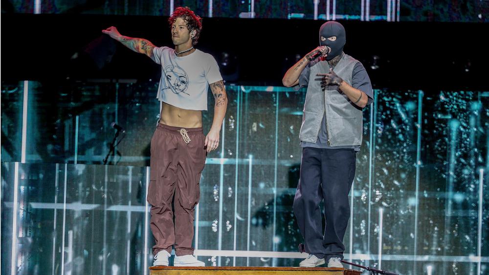 Twenty One Pilots на фестивале Mad Cool 2022 в Вальдебебасе, 6 июля 2022 года