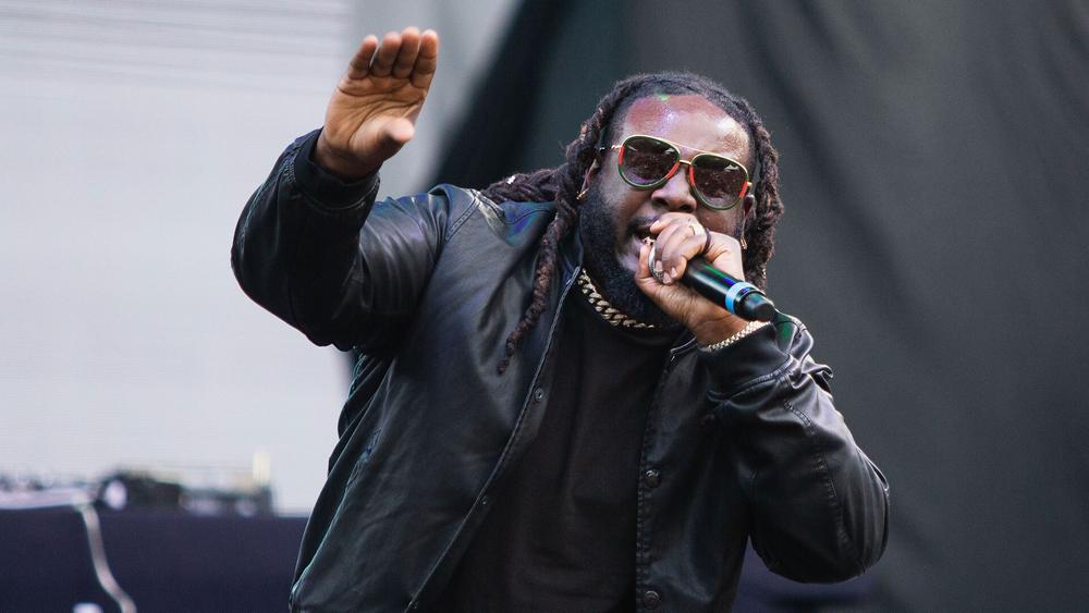 T-Pain выступает на Bumbershoot в Сиэтлском центре, 1 сентября 2018 года