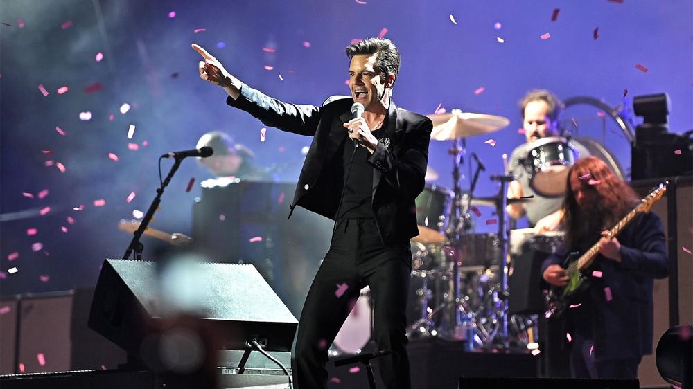 The Killers на музыкальном фестивале Mad Cool 2022 в Мадриде, 7 июля 2022 года