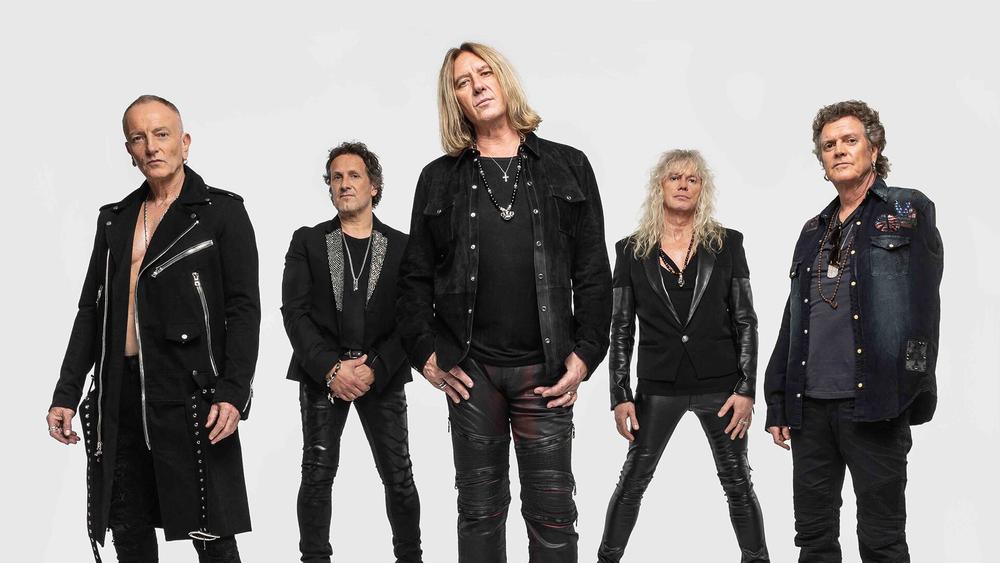 Def Leppard (Фил Коллен, Вивиан Кэмпбелл, Джо Эллиотт, Рик Сэвидж и Рик Аллен), 2018 год