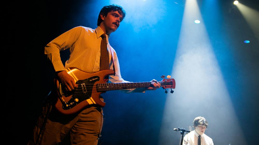 Выступление группы black midi в Vicar Street Dublin, 9 ноября 2021 года