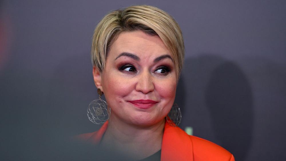 Катя Лель на премьере фильма «Сергий против нечисти. Шабаш», 14 марта 2023 года