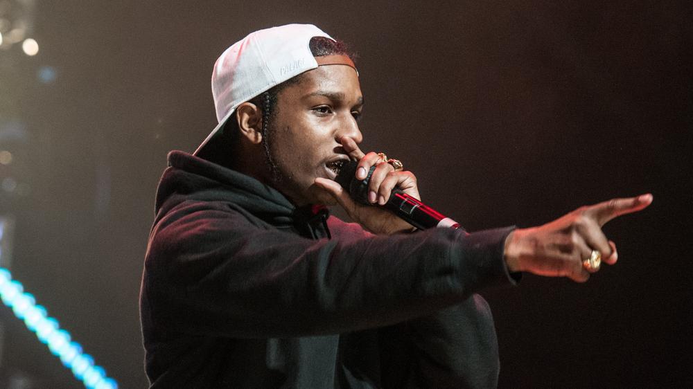 Выступление A$AP Rocky в Лондоне