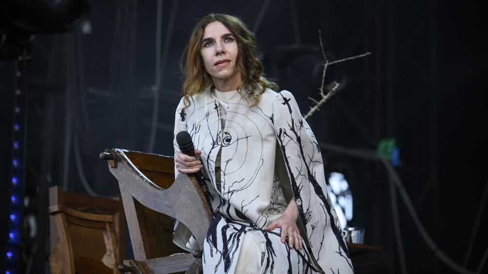 PJ Harvey на фестивале Rock En Seine Festival, 25 августа 2024 года