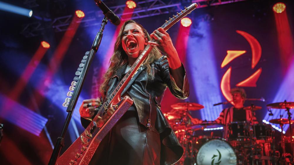 Выступление группы Halestorm в Осло, 13 ноября 2023 года