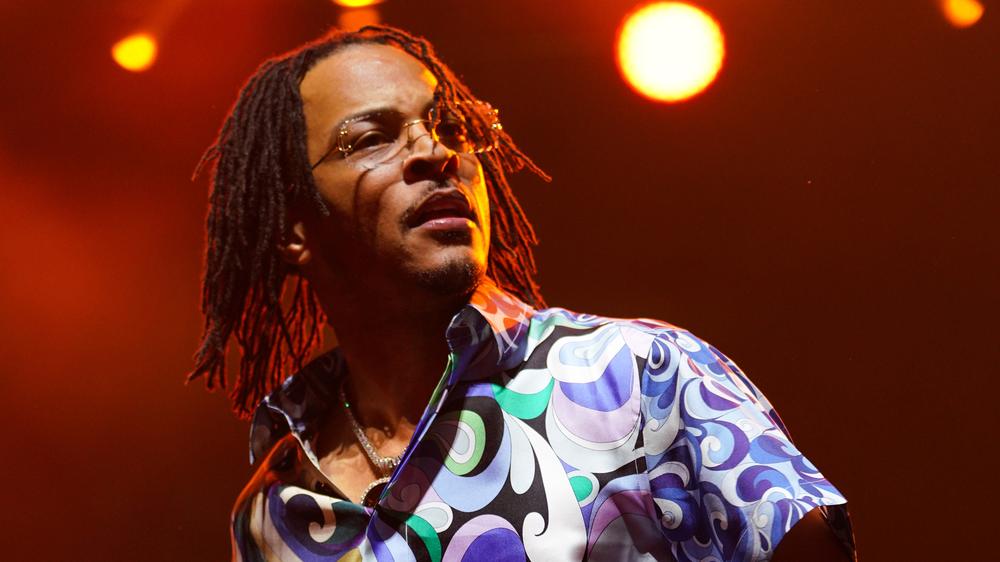T.I. во время выступления на фестивале Essence Festival Of Culture, 1 июля 2023 года