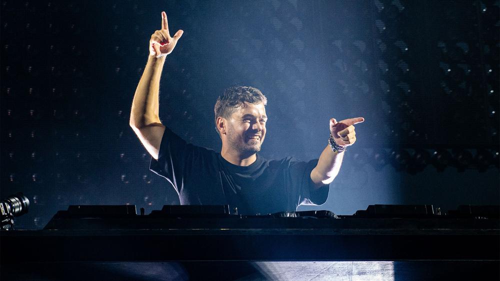 Мартин Гаррикс на фестивале Sziget 2024 на острове Обуда в Будапеште, 10 августа 2024 года