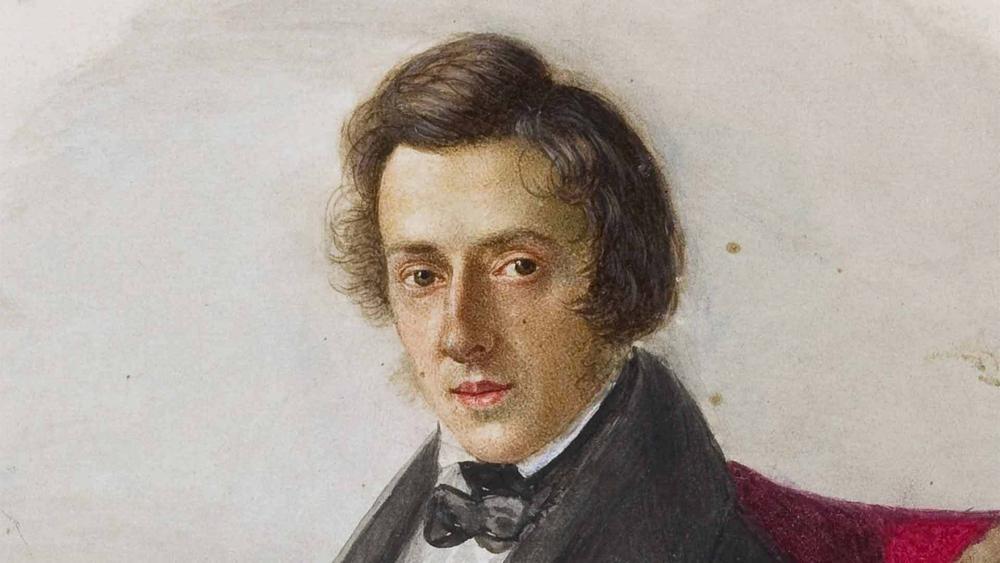 Портрет Фридерика Шопена работы Марии Водзинской, 1835 год