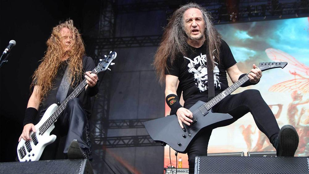 Группа Exodus на фестивале Summer Breeze Brasil, 26 апреля 2024 года