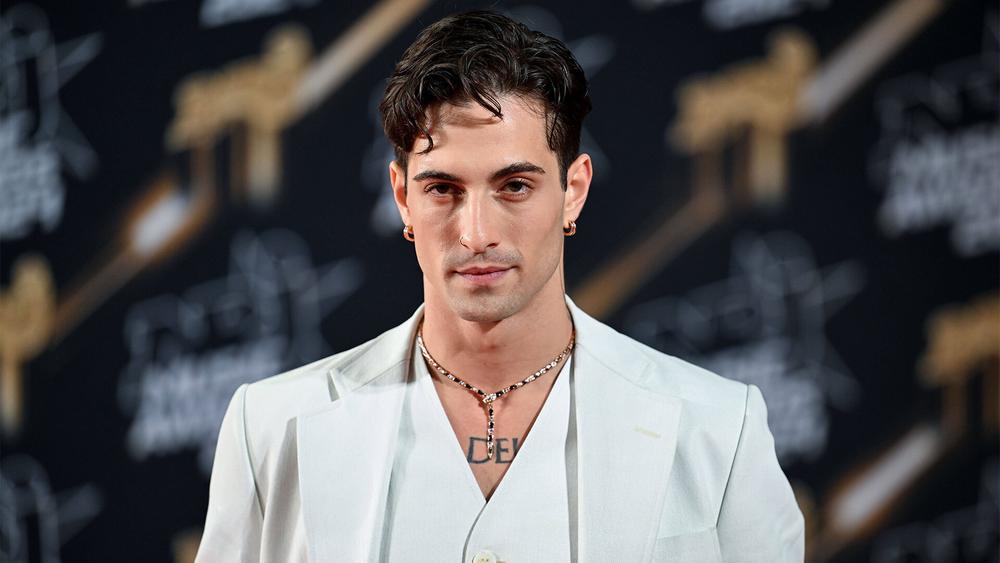 Дамиано Давид на церемонии вручения премии NRJ Music Awards, 1 ноября 2024 года