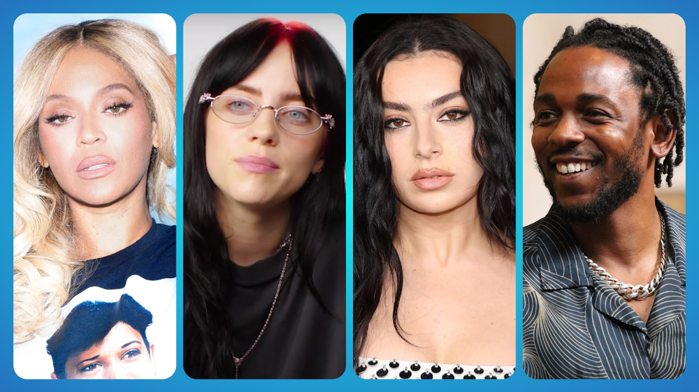 Бейонсе, Билли Айлиш, Charli XCX, Кендрик Ламар
