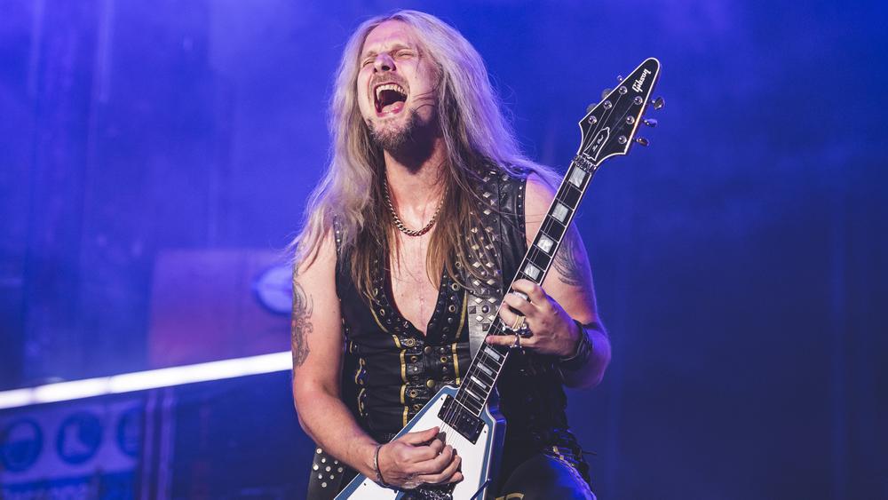 Гитарист группы Judas Priest Ричи Фолкнер