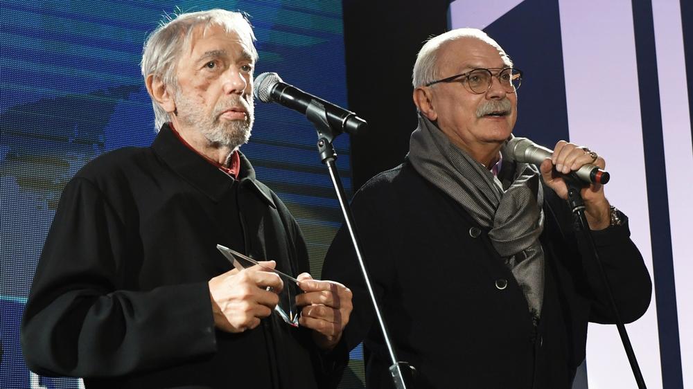 Эдуард Артемьев и Никита Михалков