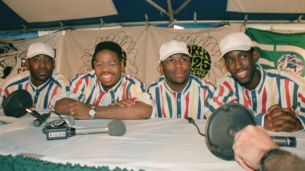 Участники группы Boyz II Men