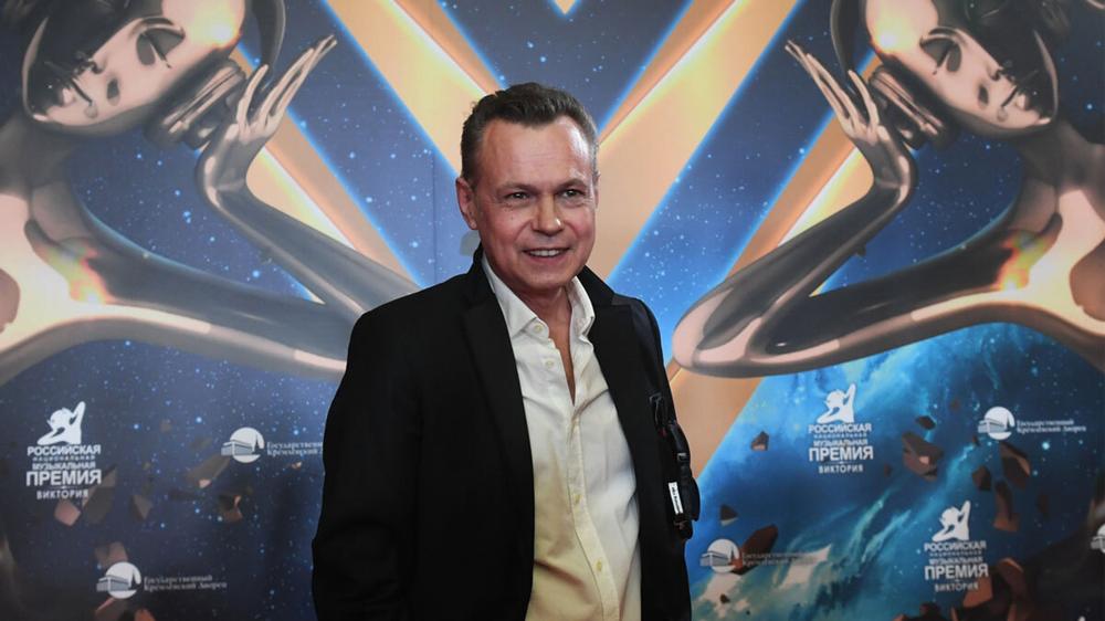 Владимир Левкин на церемонии вручения премии «Виктория», 2 декабря 2021 года