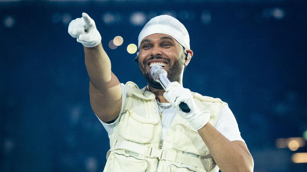 The Weeknd выступает в Лондоне, 7 июля 2023 года