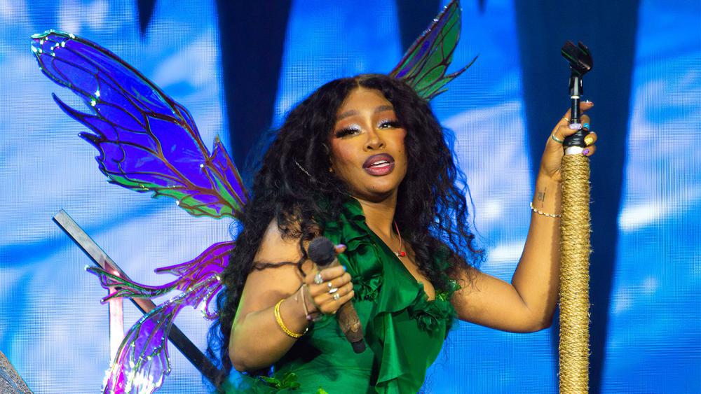 SZA на фестивале Glastonbury, 30 июня 2024 года