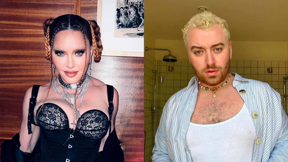 Мадонна И Сэм Смит Представили Совместный Сингл Vulgar - Звук