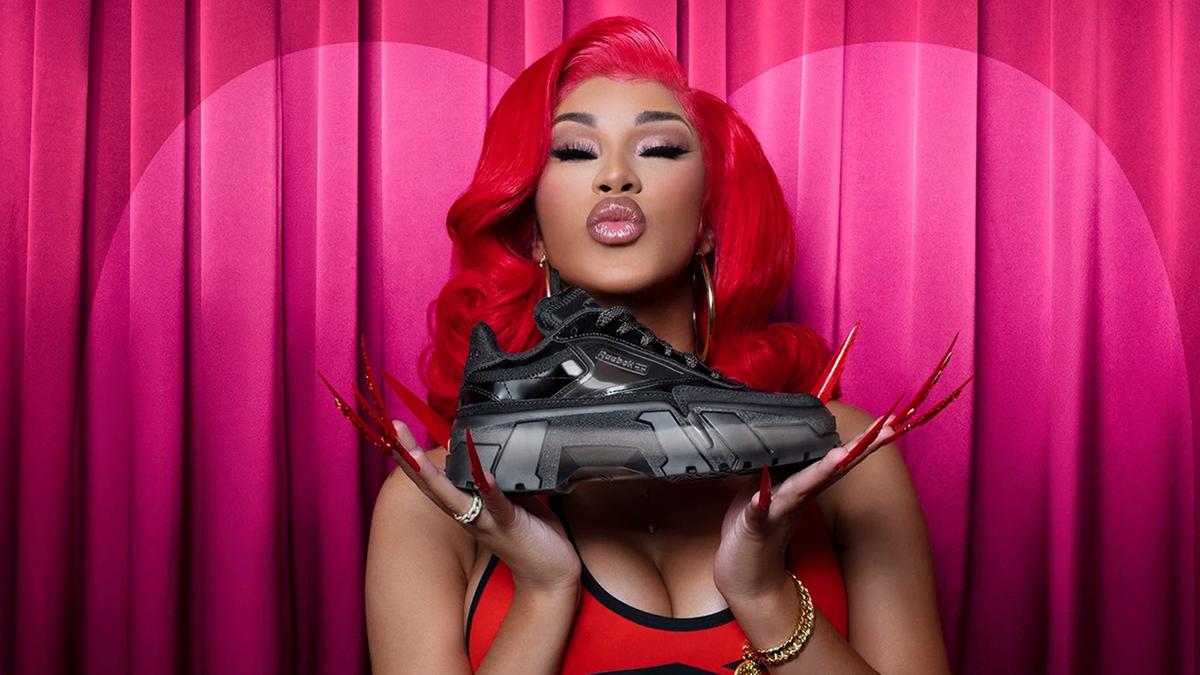 Cardi B Reebok