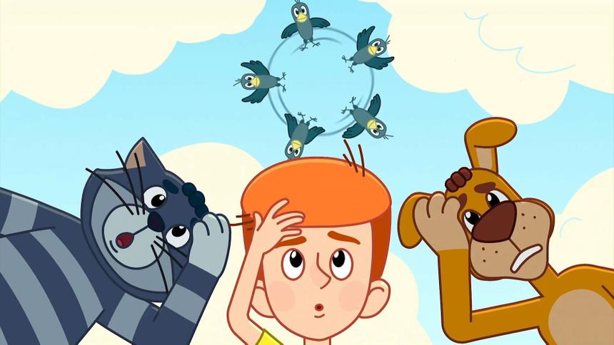 Кадр из мультсериала «Простоквашино»