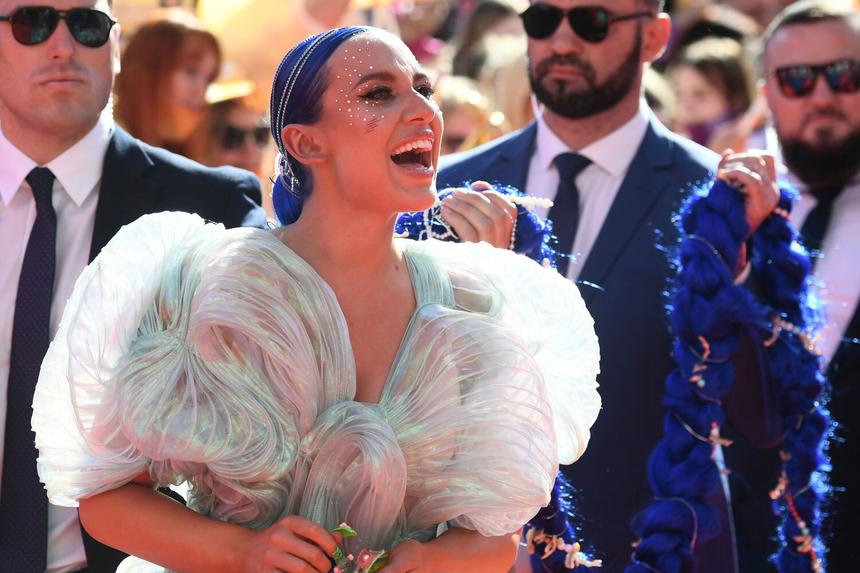 Mia Boyka на красной дорожке премии «МУЗ-ТВ-20/21. Начало света»