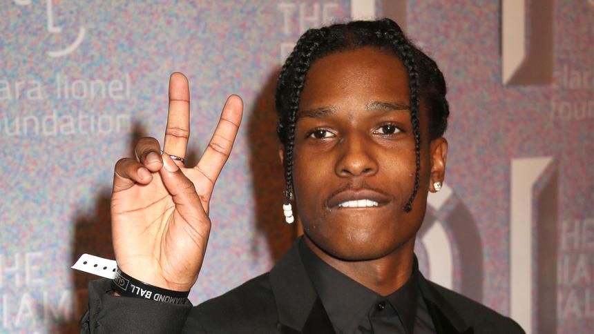 A$AP Rocky на Diamond Ball Рианны, 13 сентября 2018 года